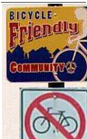 Text Box:    Bicycle Friendly? [2]  